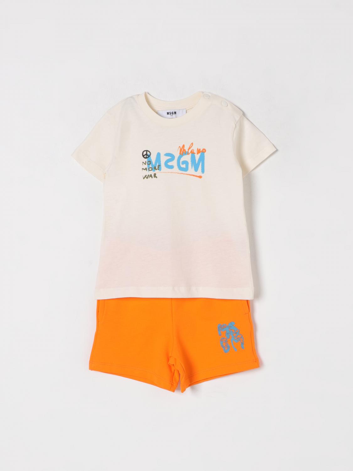 Msgm Jumpsuit Kids Kids Color Orange In Orange