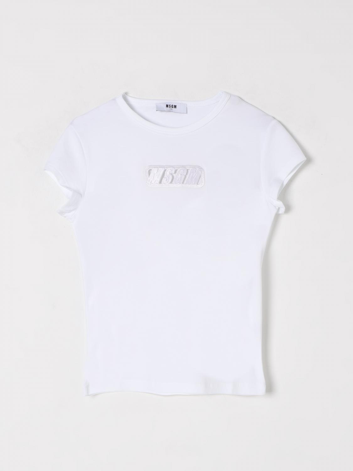 Msgm T-shirt  Kids Kids Color White In White