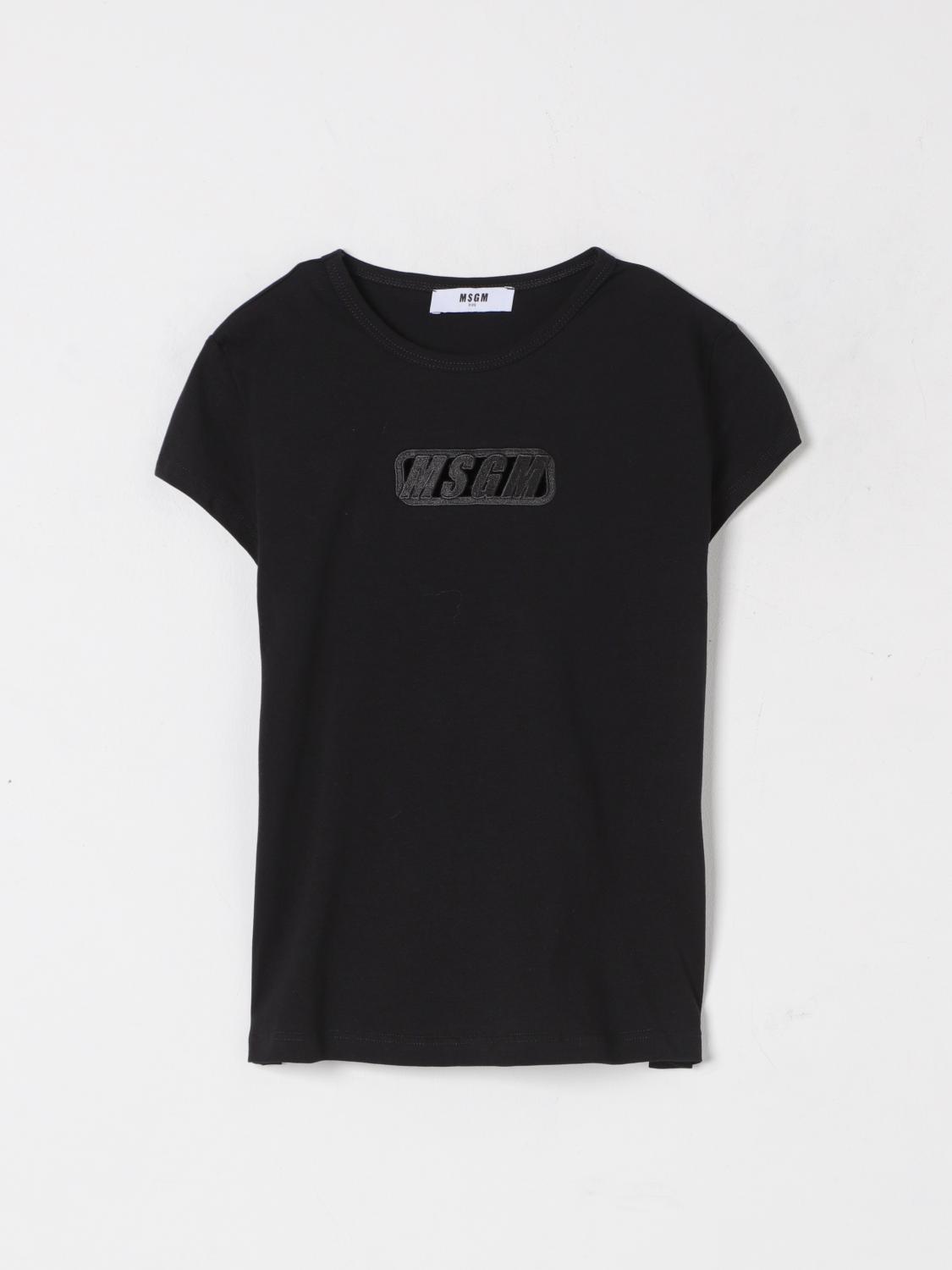 Msgm T-shirt Kids Kids Color Black In Black