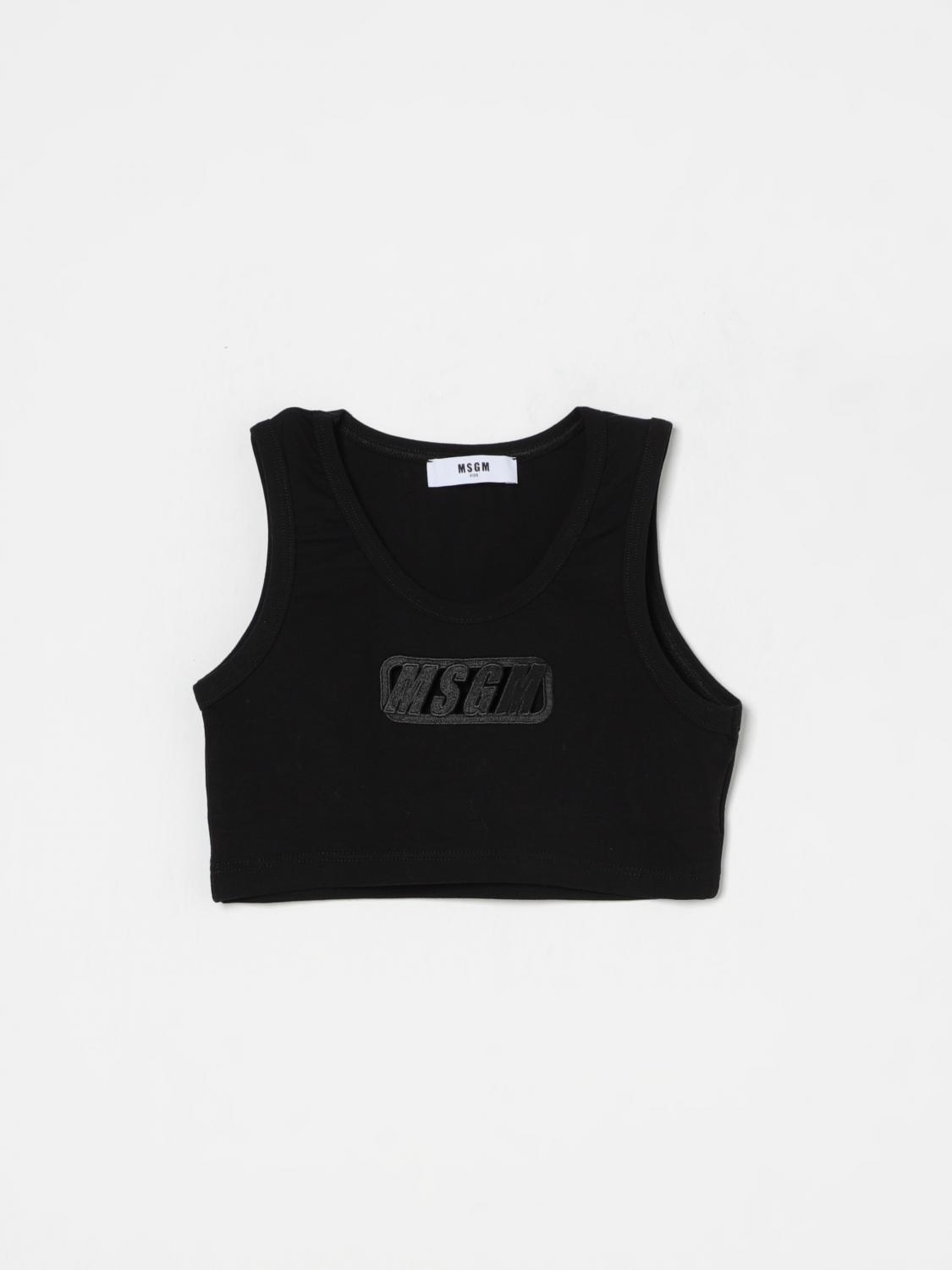Msgm T-shirt Kids Kids Color Black In Black