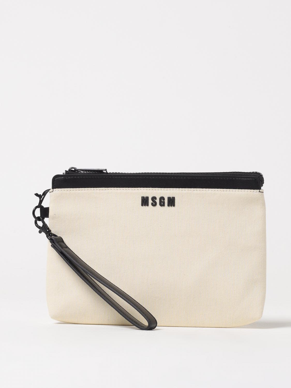 Msgm Bag  Kids Kids Color Cream In Cream