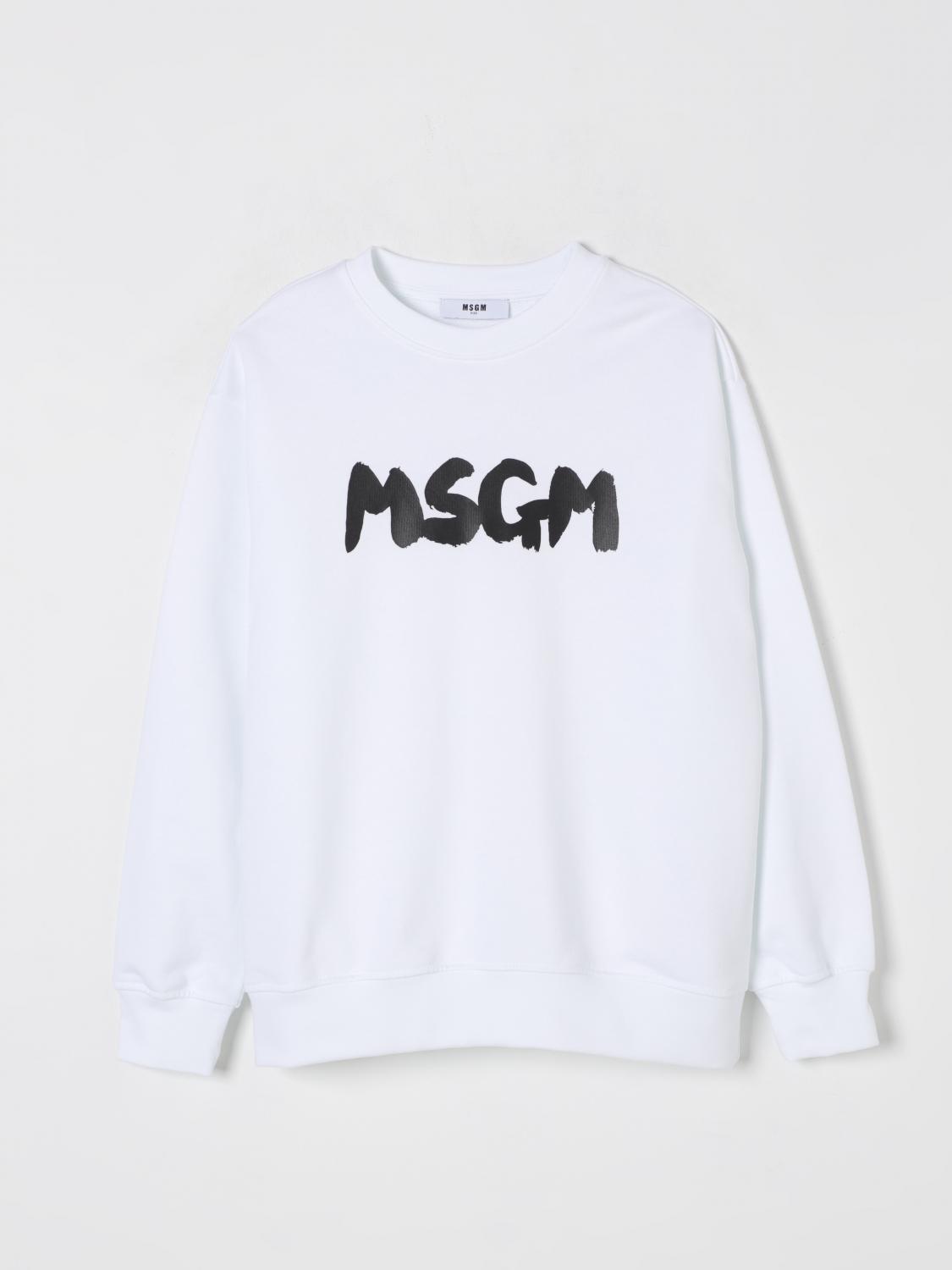 MSGM SWEATER MSGM KIDS KIDS COLOR WHITE 420690001