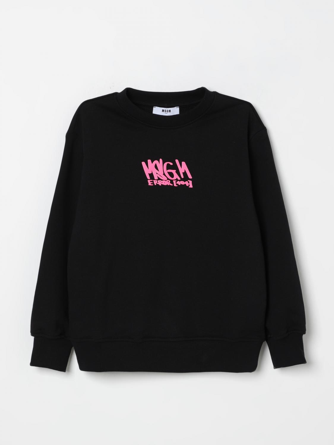 Msgm Sweater Kids Kids Color Black 1 In Black 1