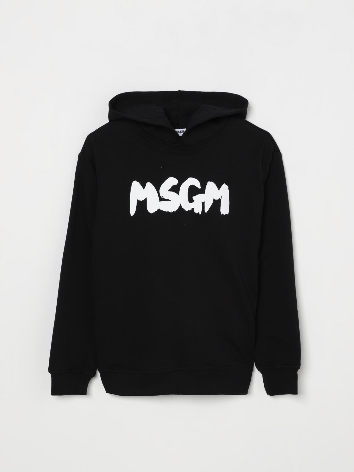 Msgm Sweater Kids Kids Color Black In Black