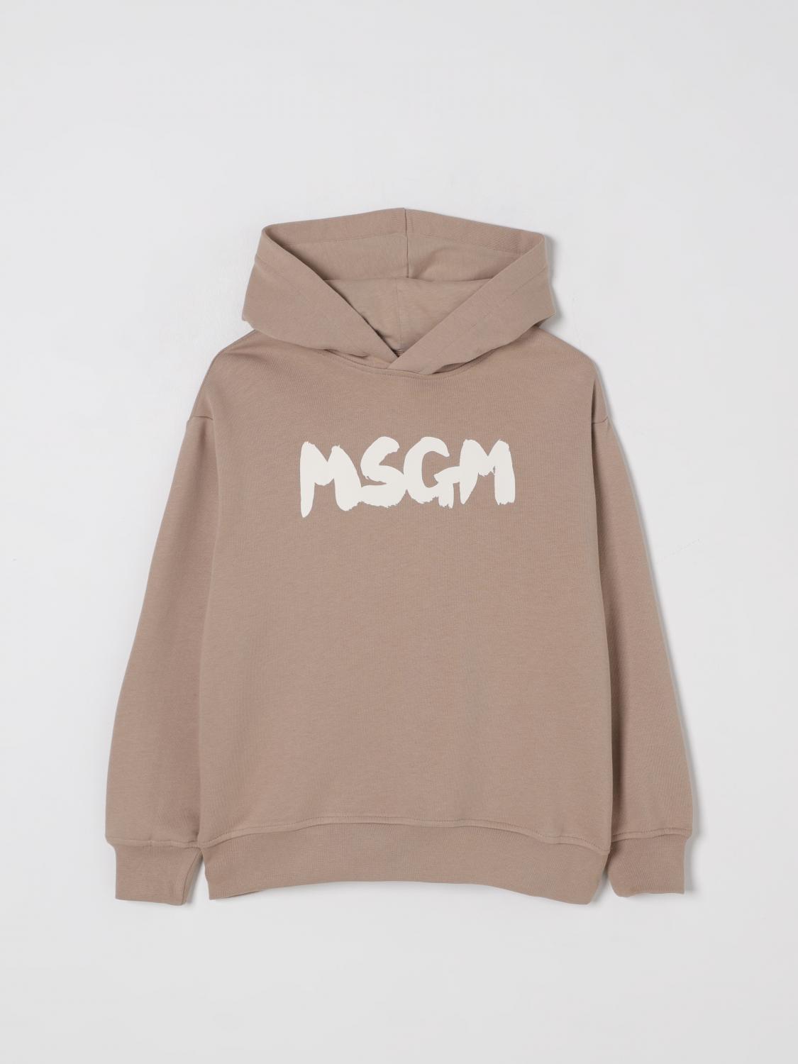Msgm Sweater Kids Kids Color Beige In Beige