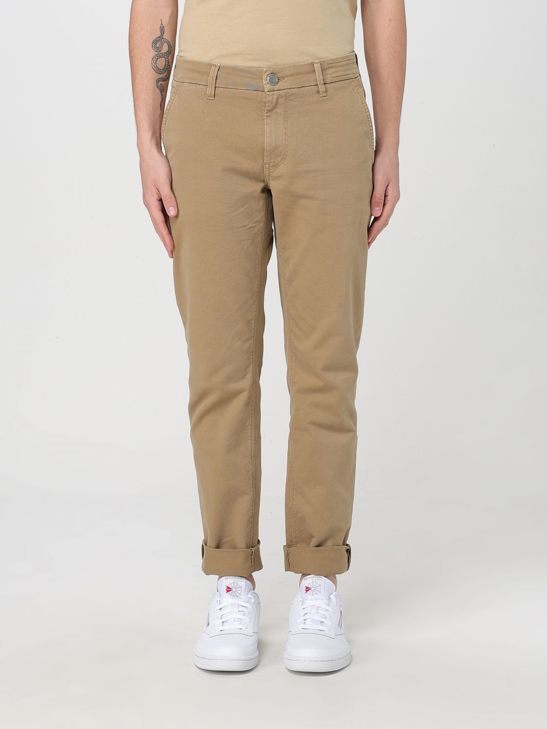 Re-hash Pants Men Color Beige
