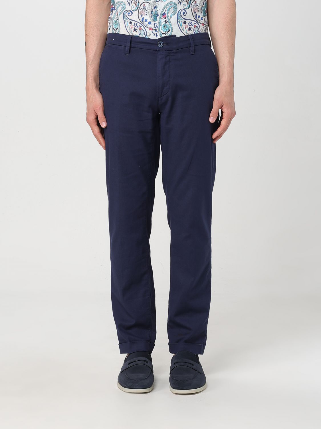 Re-hash Pants Men Color Blue