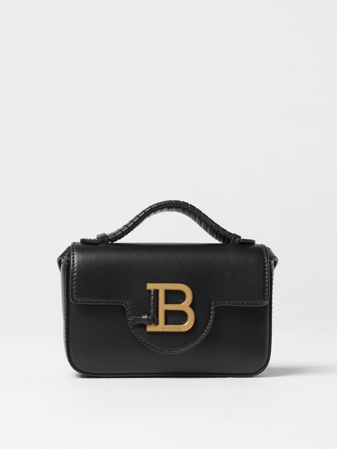Balmain Mini Bag Woman Color Black In Black
