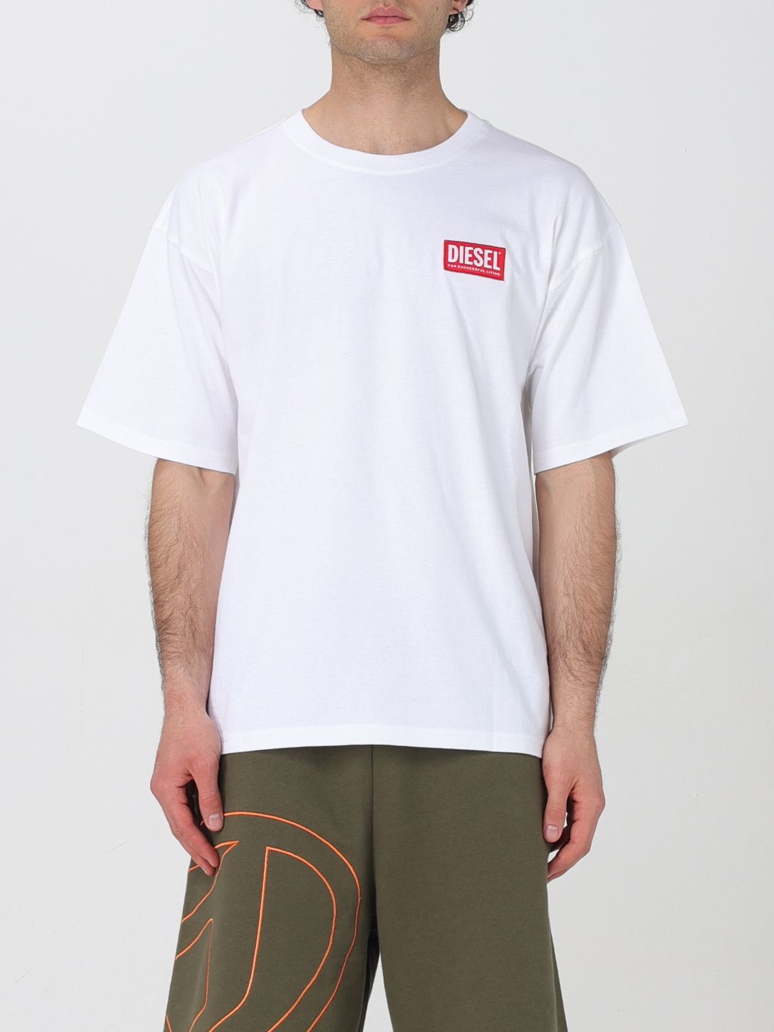 Diesel T-shirt  Men Colour White