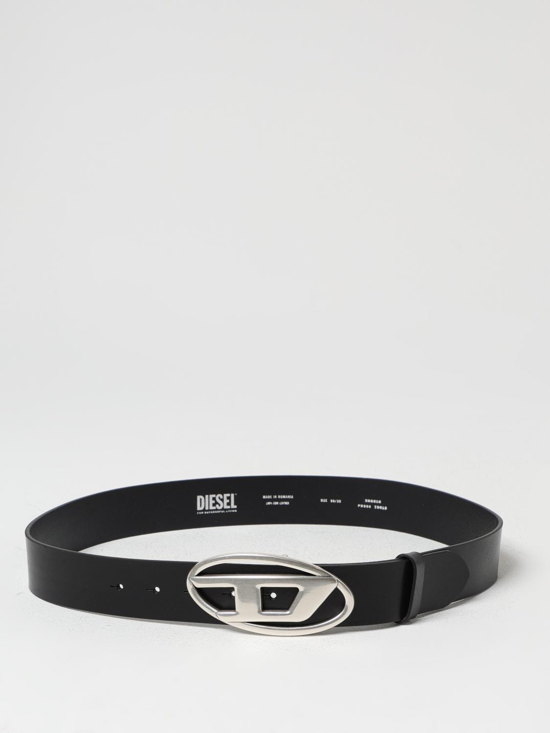Diesel Herren Schwarz Belt Men Color