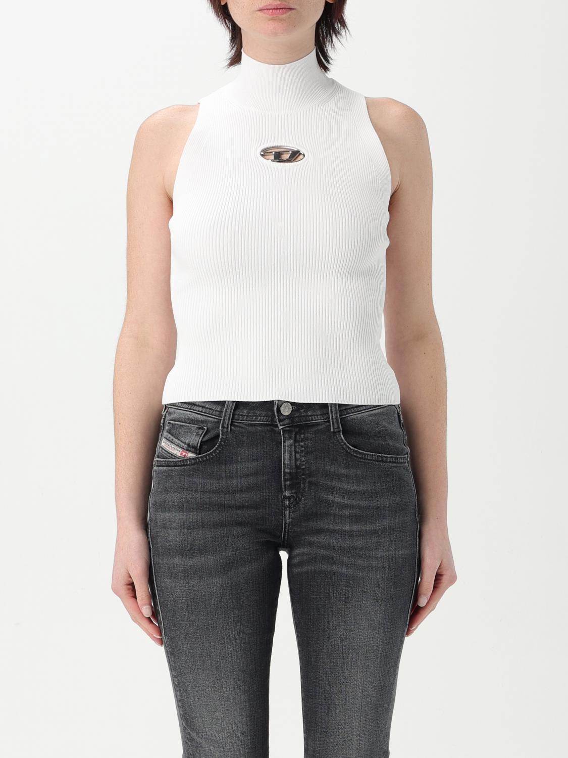 Diesel Γυναικών Άσπρο Top Woman Color
