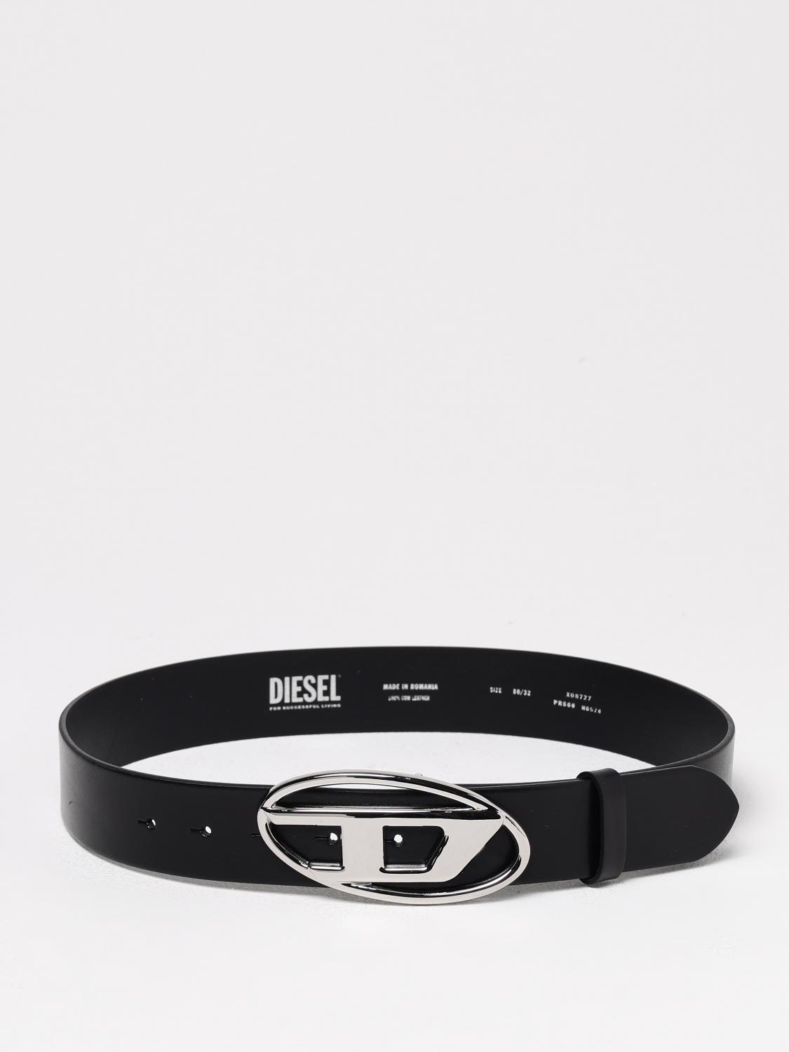 Diesel Γυναικών Μαύρο Belt Woman Color