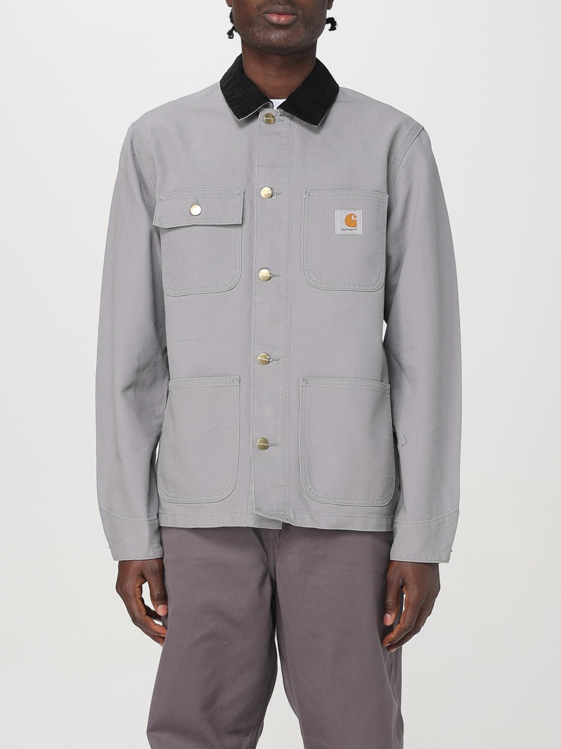 Carhartt Jacket Wip Men Color Grey In Grey