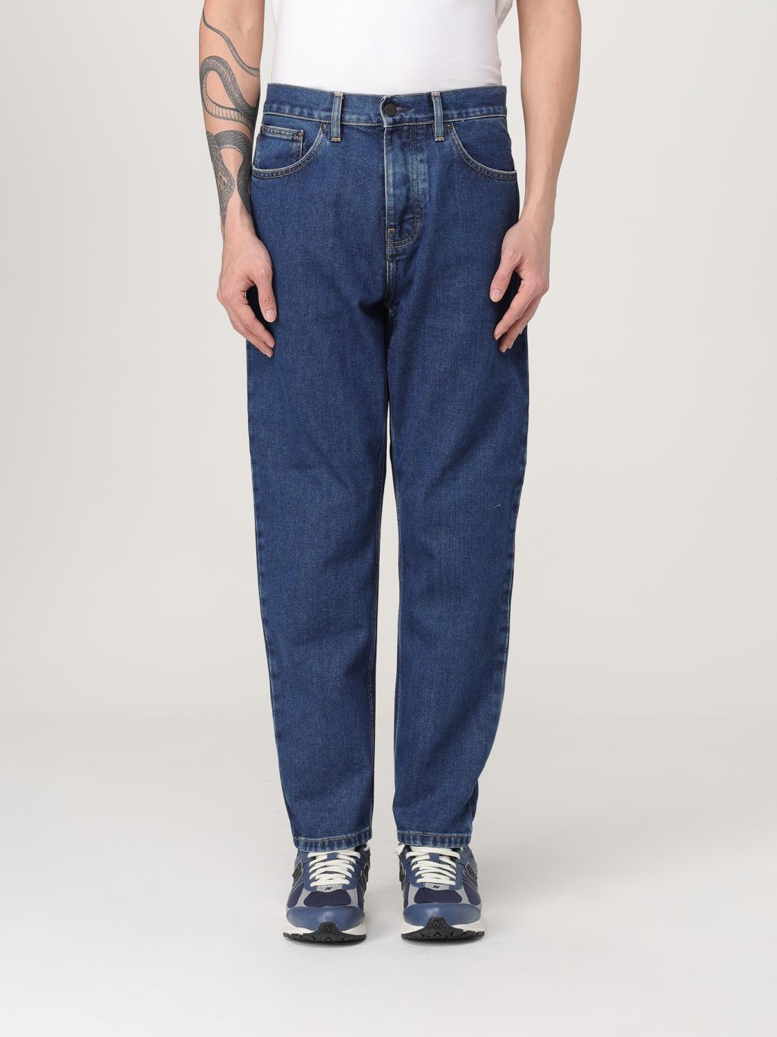 Carhartt Pants Wip Men Color Blue In Blue