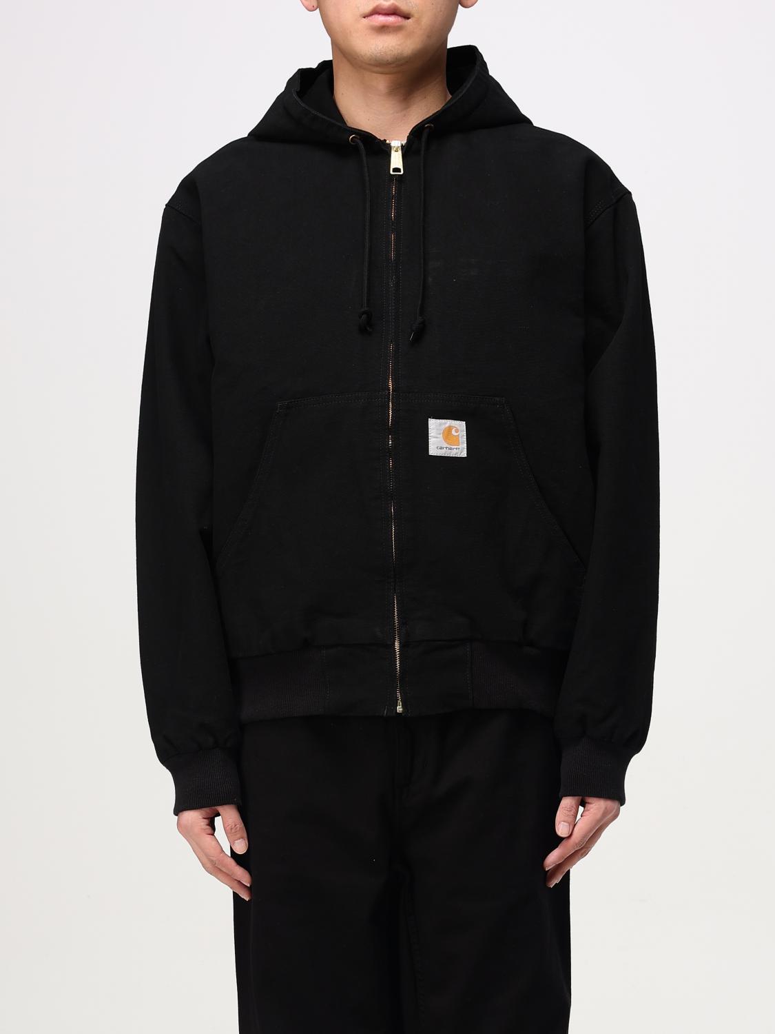 Carhartt Black Og Active Hooded Jacket In Schwarz