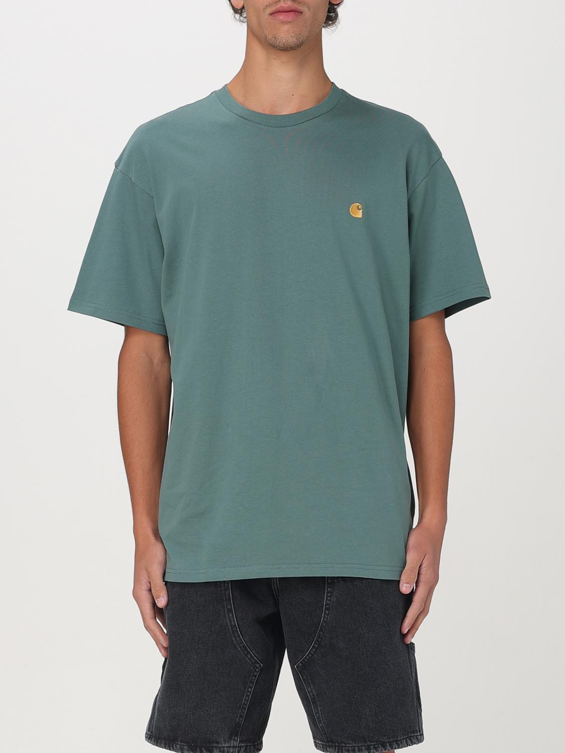 Carhartt T-shirt  Wip Men Color Sage In Sage