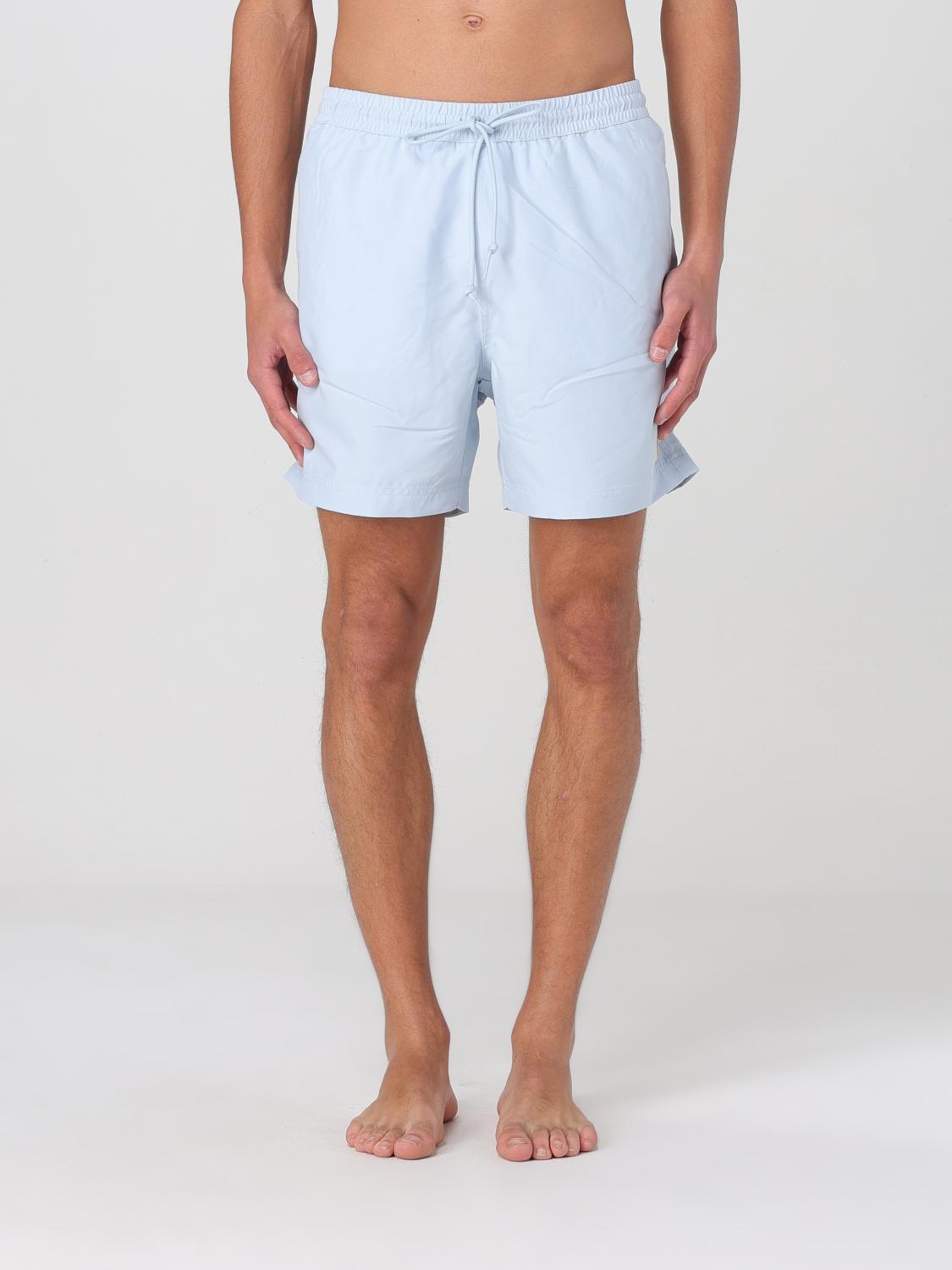 Carhartt Swimsuit  Wip Men Color Gnawed Blue In Gnawed Blue
