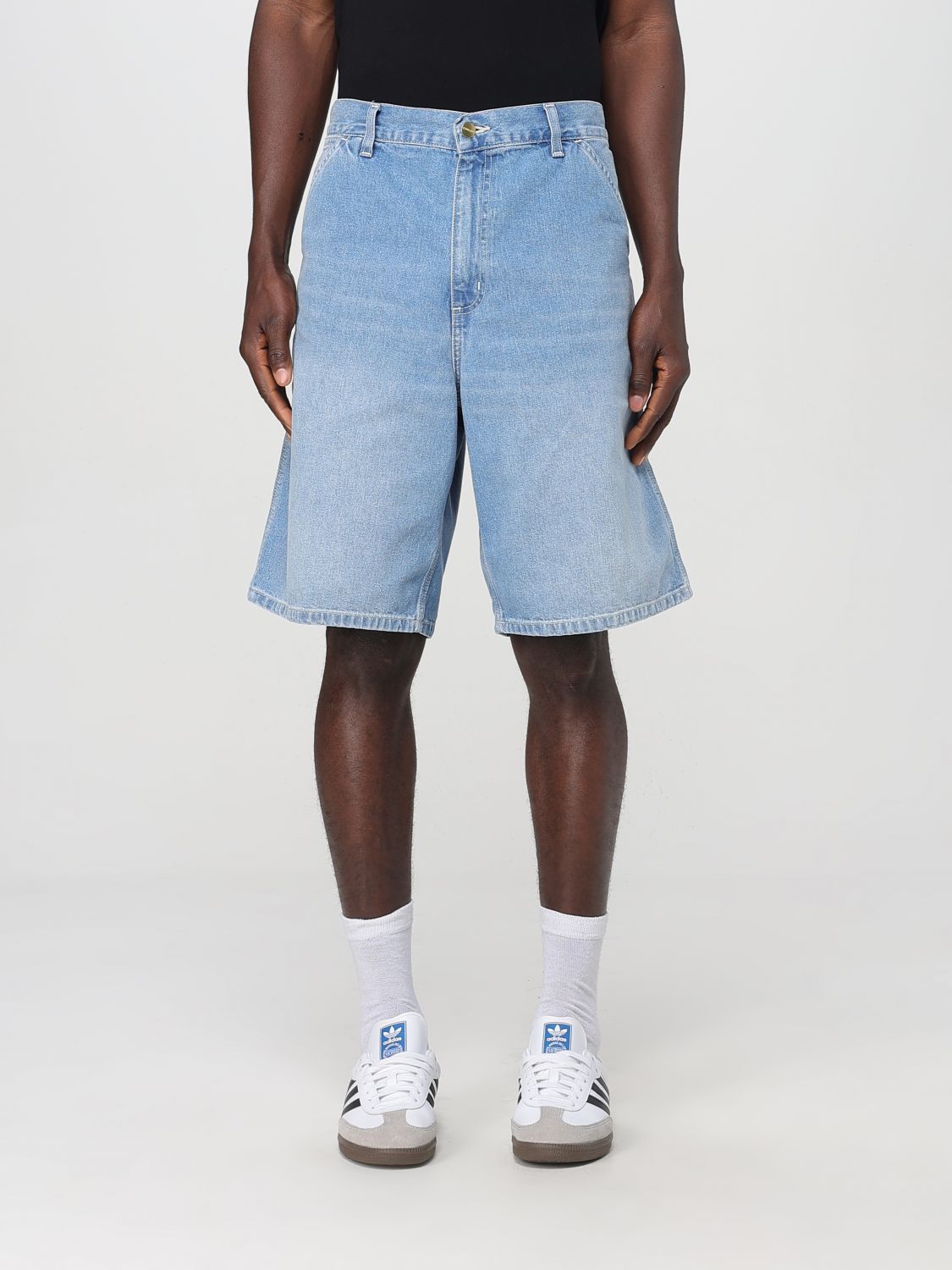 Carhartt Jeans Wip Men Color Stone Washed In Stone Washed