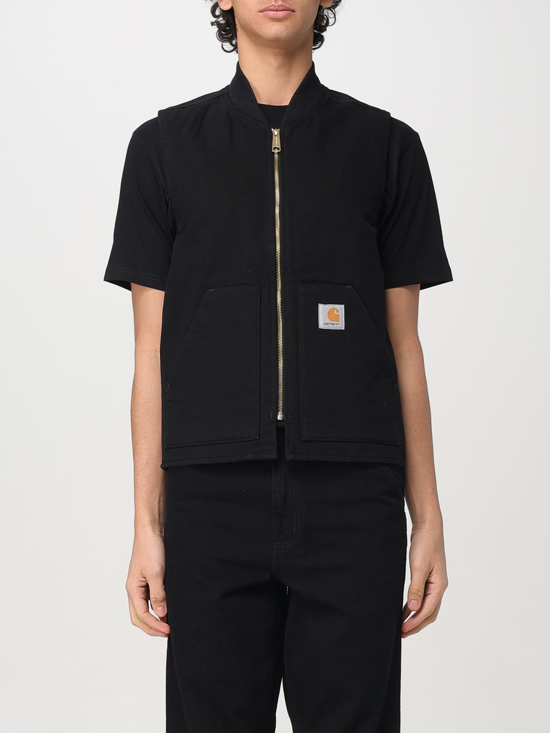 Carhartt Lachlan Sleeveless Jacket In Black
