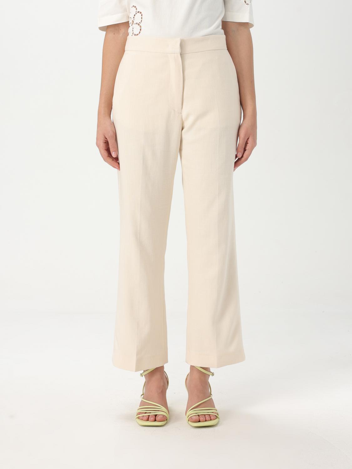 Msgm Hose  Damen Farbe Ivory In Ivory