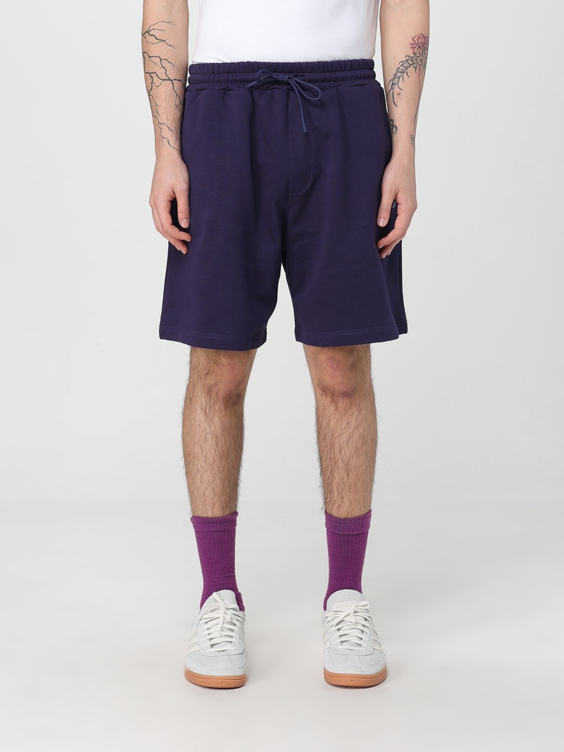 Msgm Shorts Herren Farbe Blau In Blau