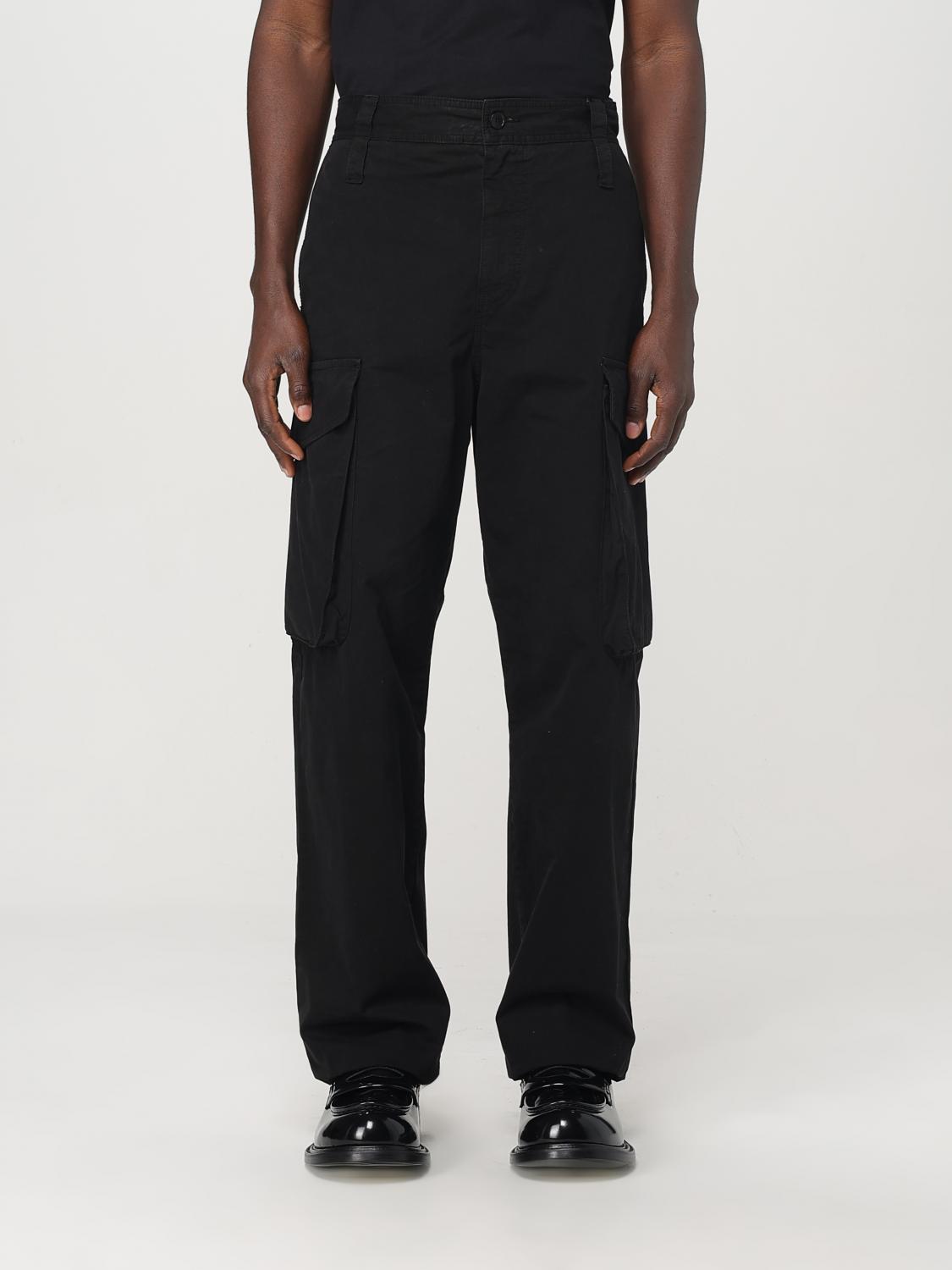 Msgm Pants Men Color Black In Black