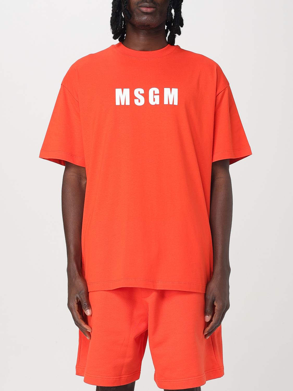 Msgm T-shirt  Men Color Red In Red
