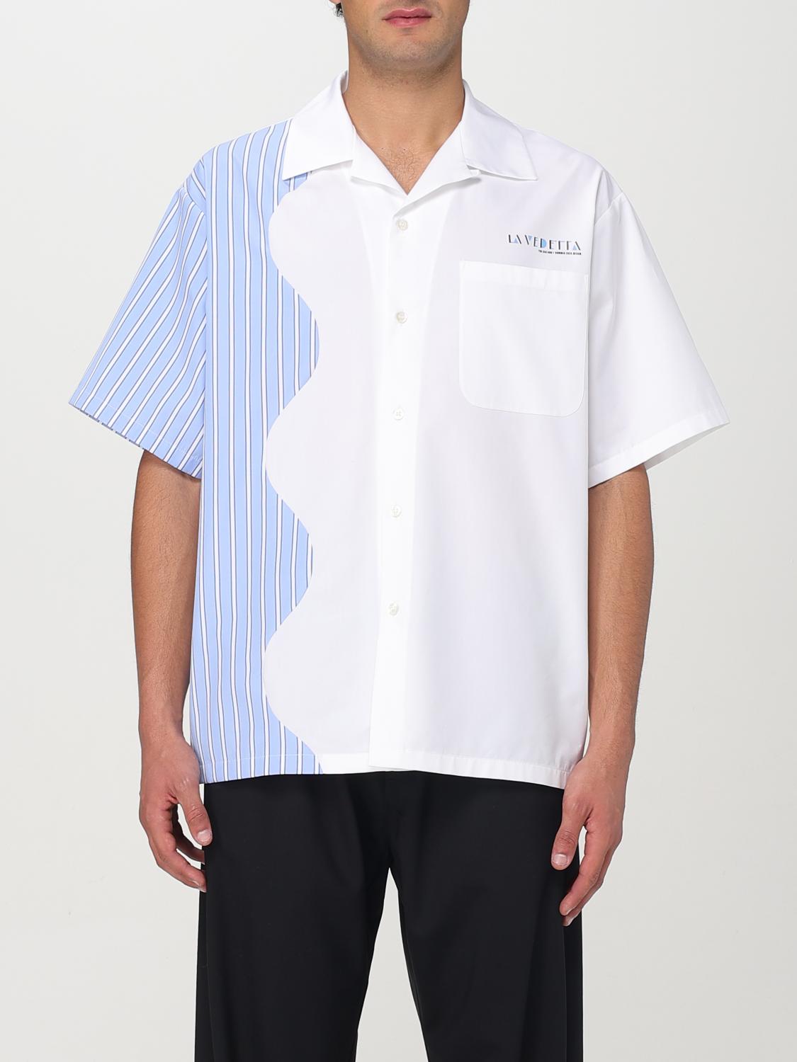 Msgm Shirt Men Color White In White