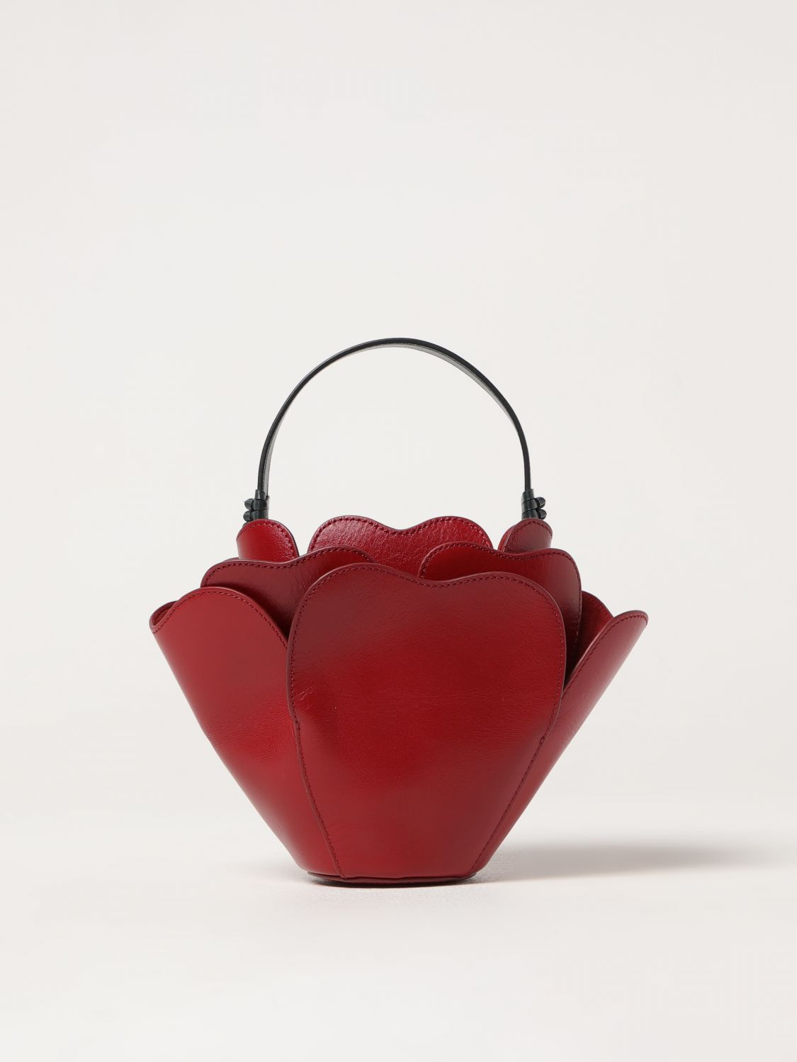 Shop Staud Mini Bag Woman Color Red In Rot