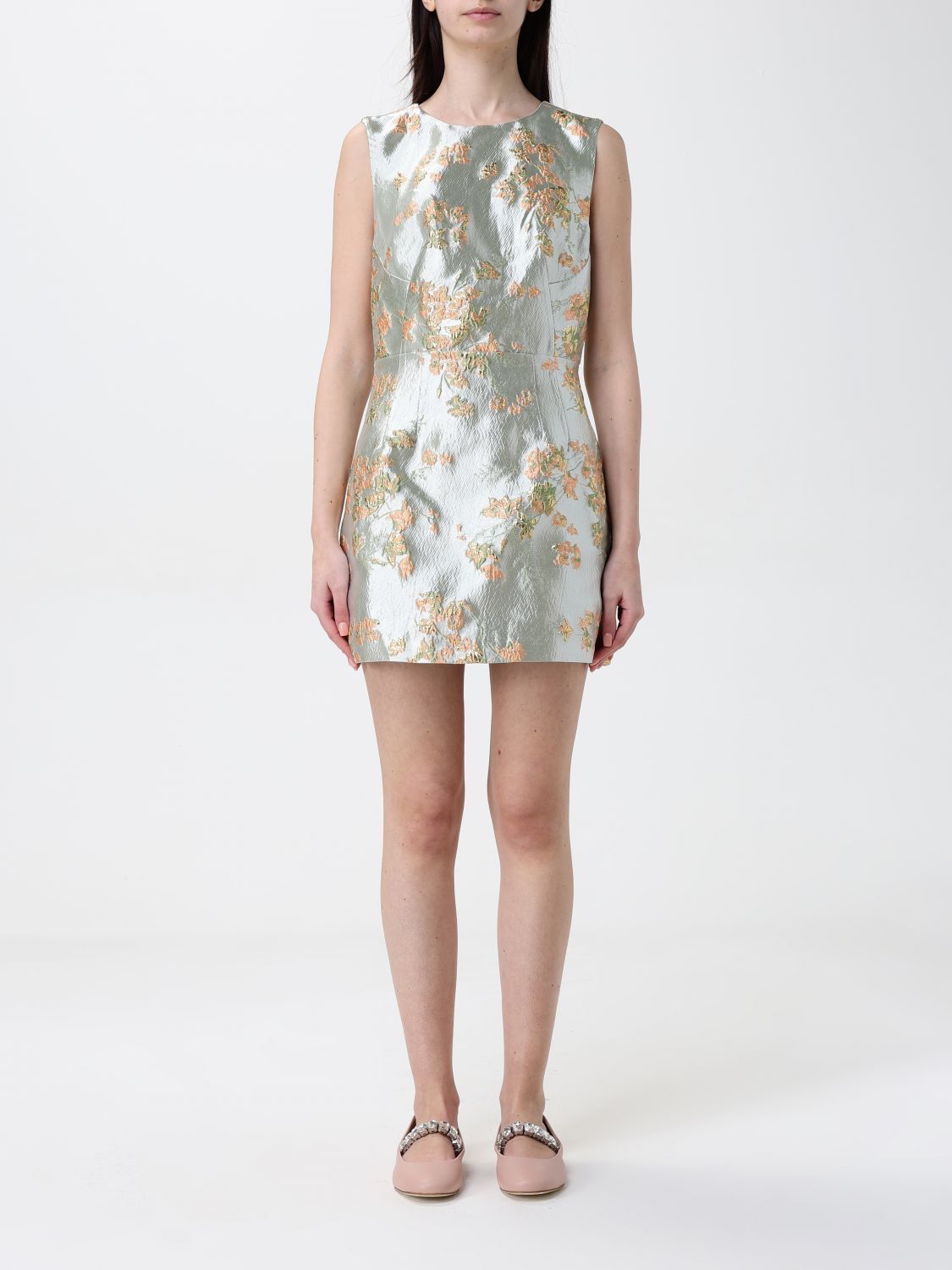 Shop Staud Dress Woman Color Mint