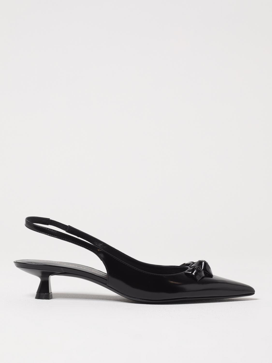 Stuart Weitzman Pointed High-heeled Sandals In Black