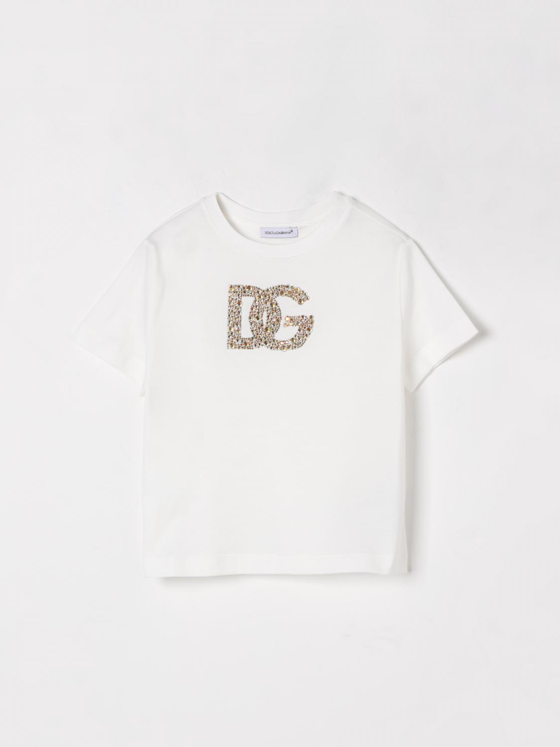 Dolce & Gabbana T-shirt Kids Color White In White