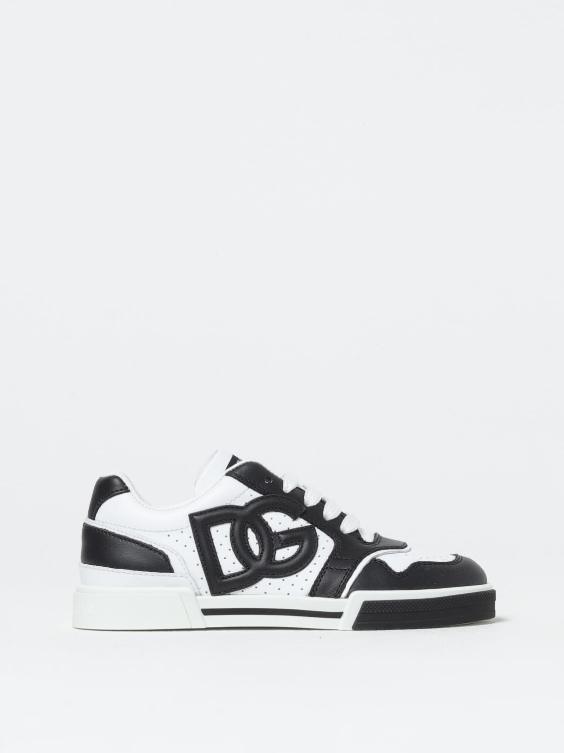 Dolce & Gabbana Sneakers Kids Color Black In Black