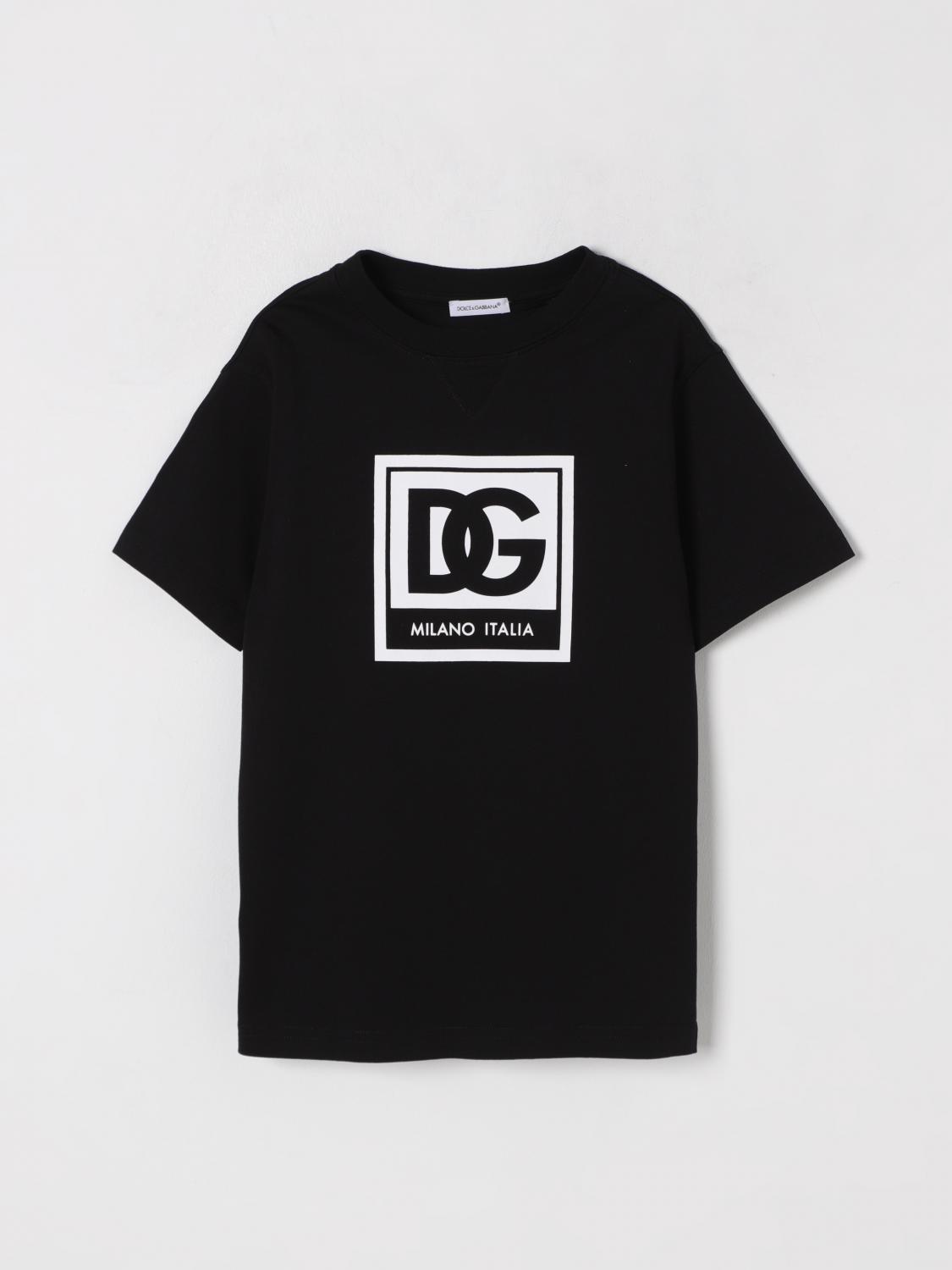 Shop Dolce & Gabbana T-shirt Kids Color Black