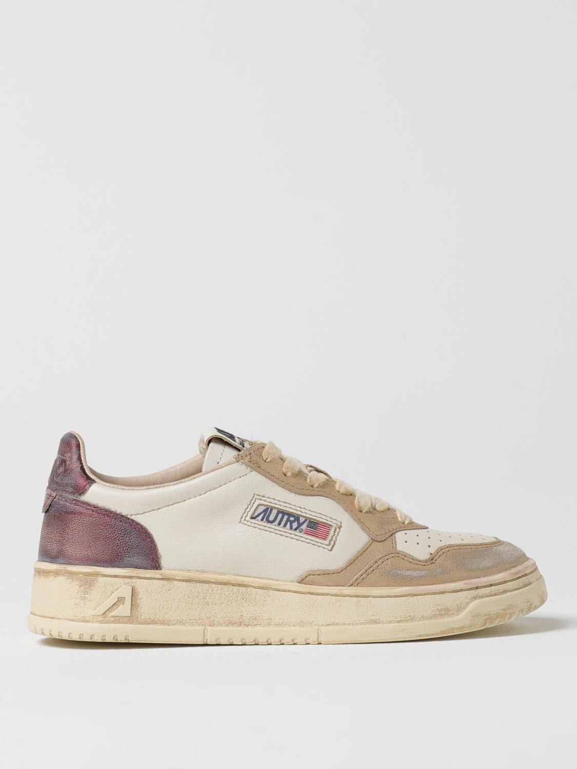 Autry White Low Top Sneakers In White