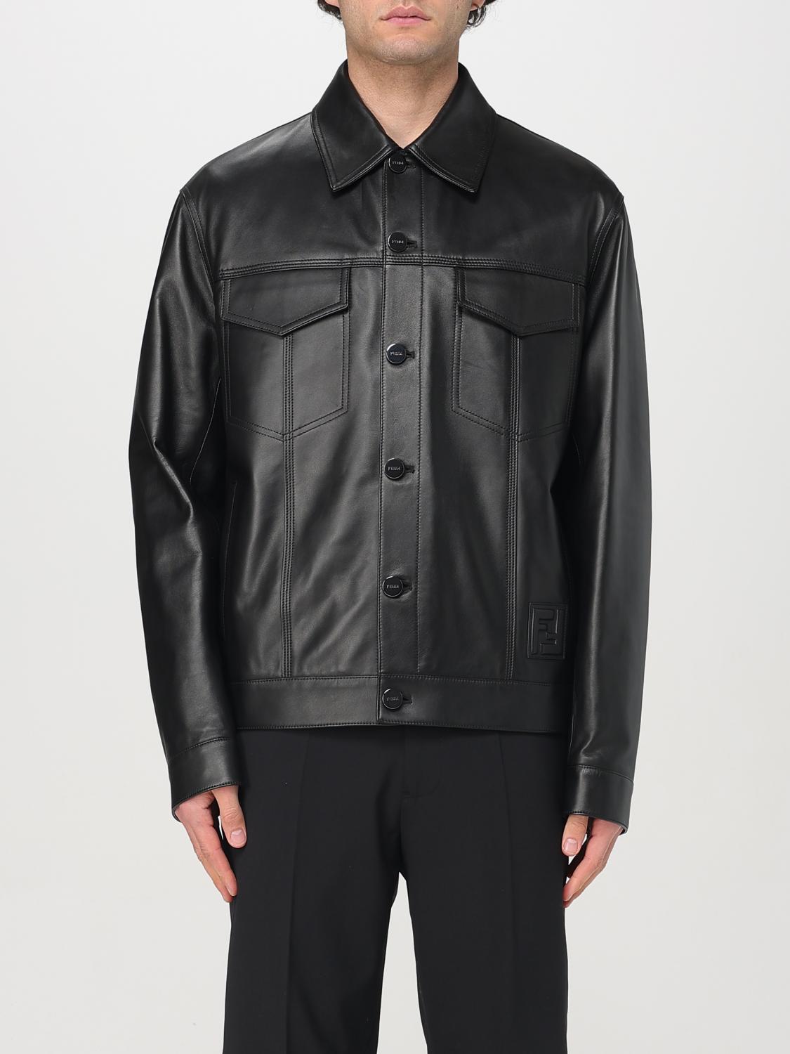 Jacket FENDI Men color Black