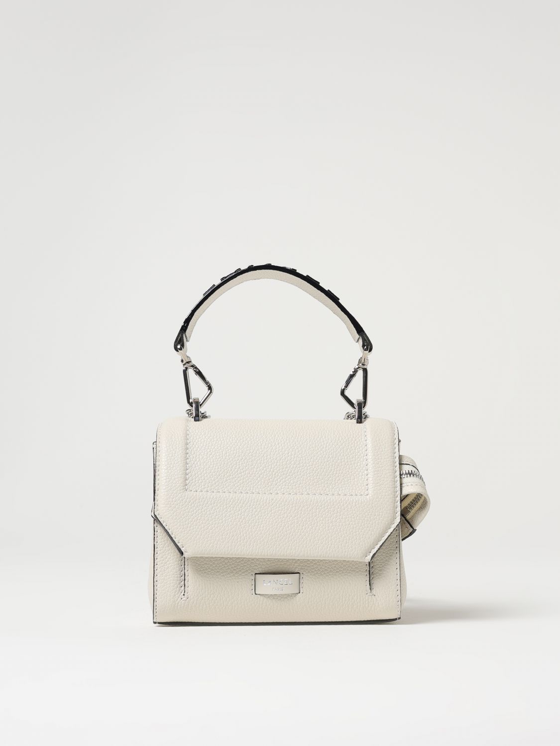 Mini Bag LANCEL Woman color Yellow Cream