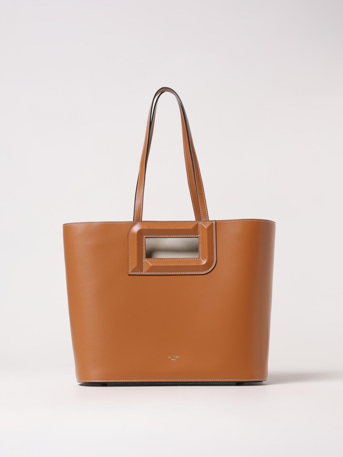 Lancel Tote Bags  Woman Color Camel