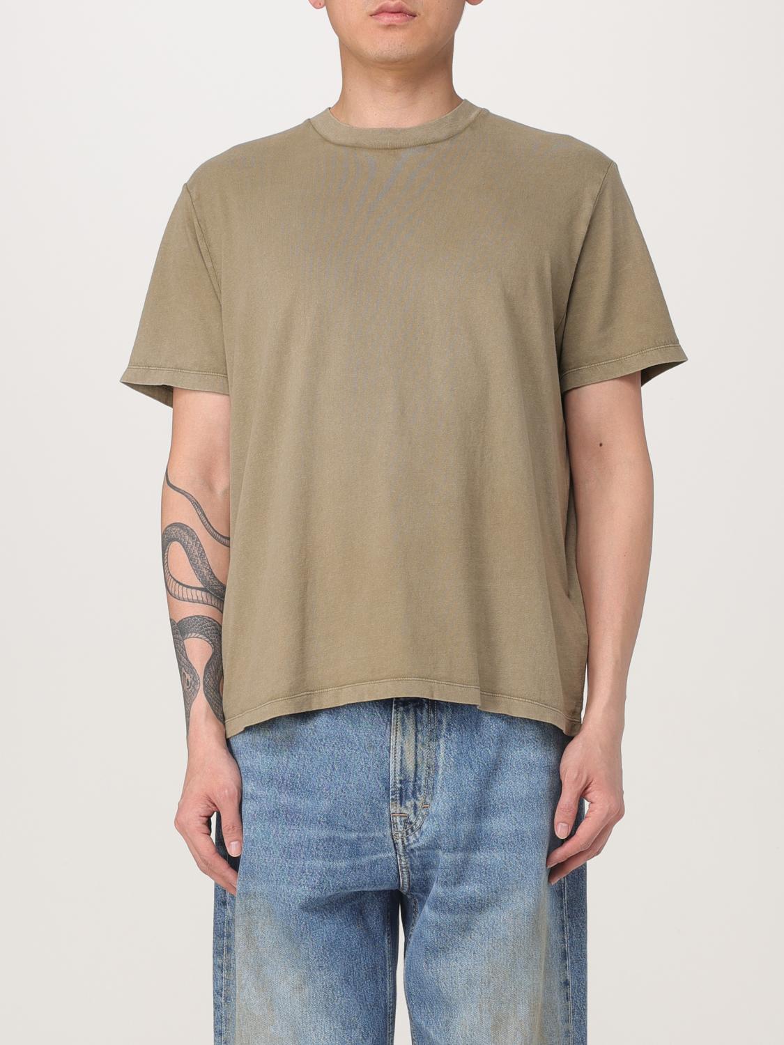 Our Legacy Mens Cavalry Olive Boxy Short-sleeve Cotton-jersey T-shirt In Olive