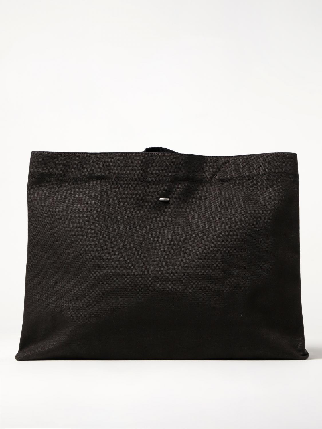 OUR LEGACY OBLONG cotton canvas bag