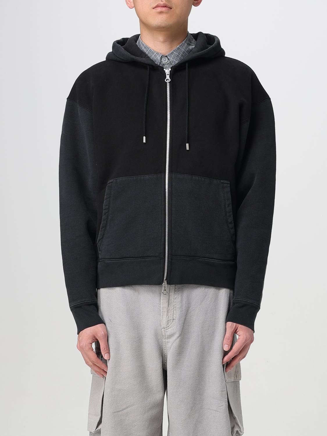 Our Legacy "rascal" Hooded Sweater Featuring Pockets In Schwarz