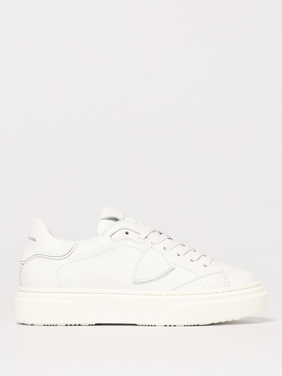 Philippe Model Junior Sneakers Kinder Farbe Weiss In Weiss