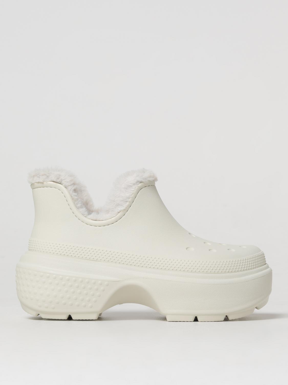 Crocs Boots  Woman Color Yellow Cream In Yellow Cream