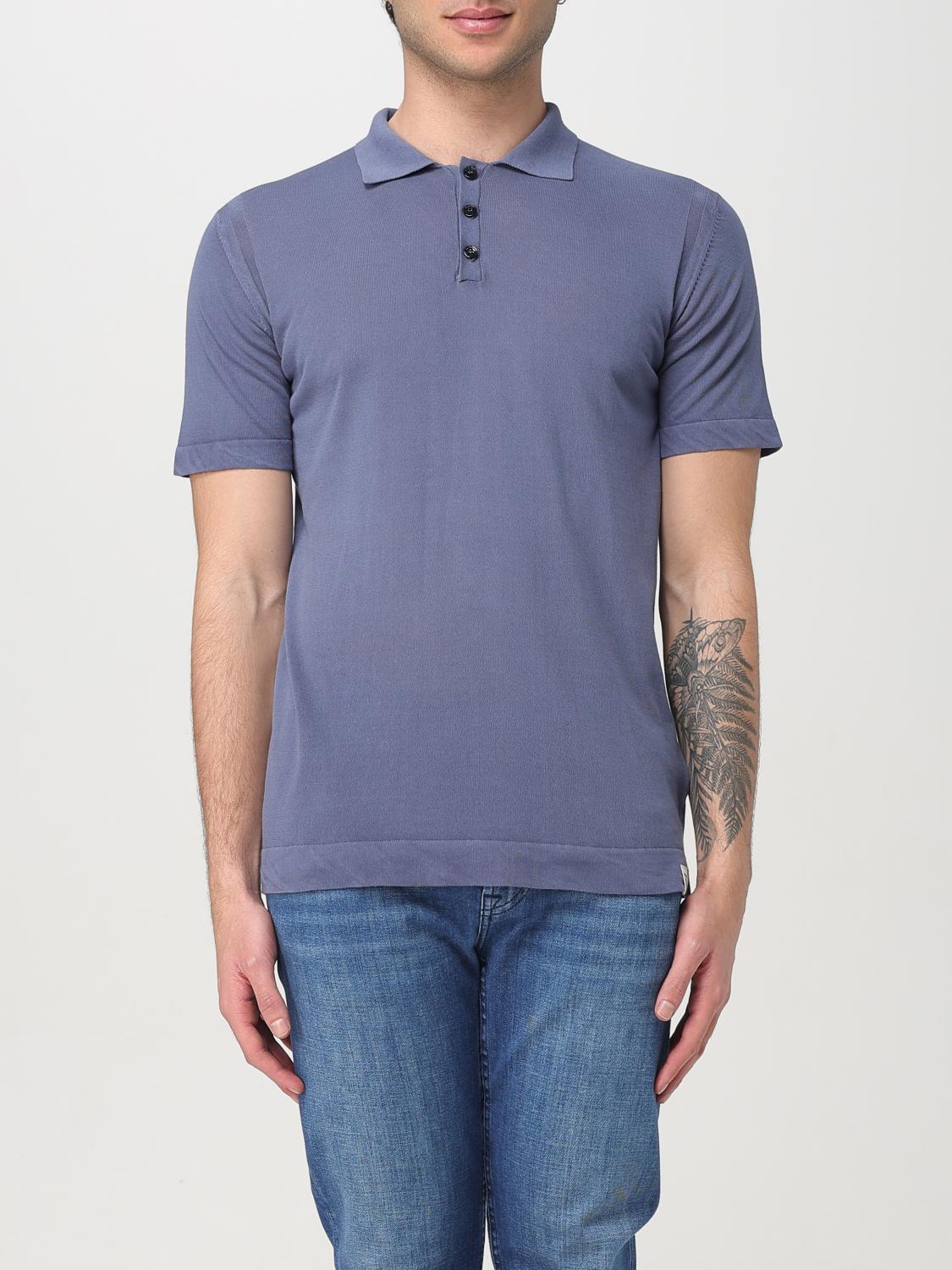 Peuterey Polo Shirt Men Color Grey In Grey