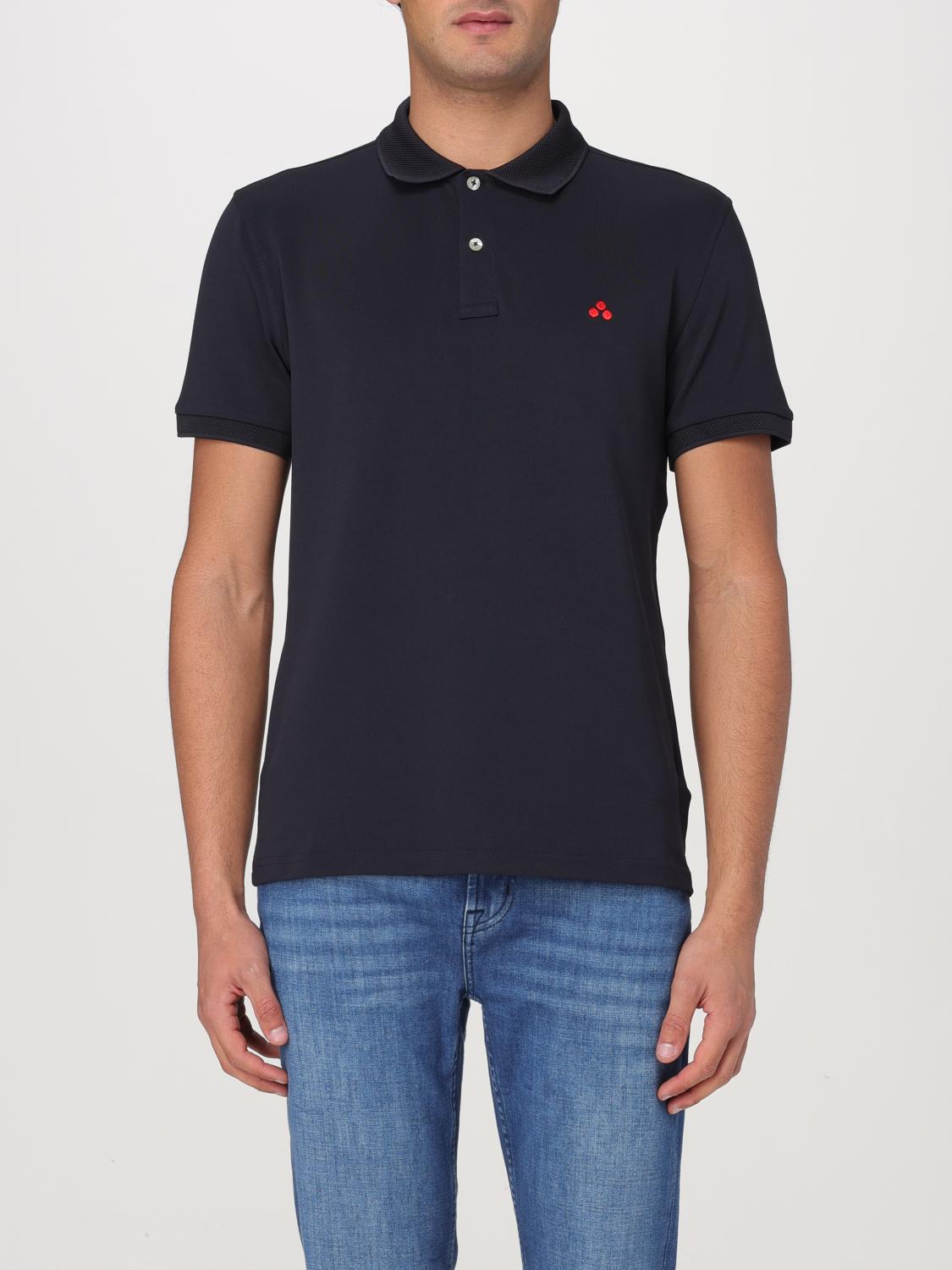 Peuterey Polo Shirt Men Color Blue In Blue
