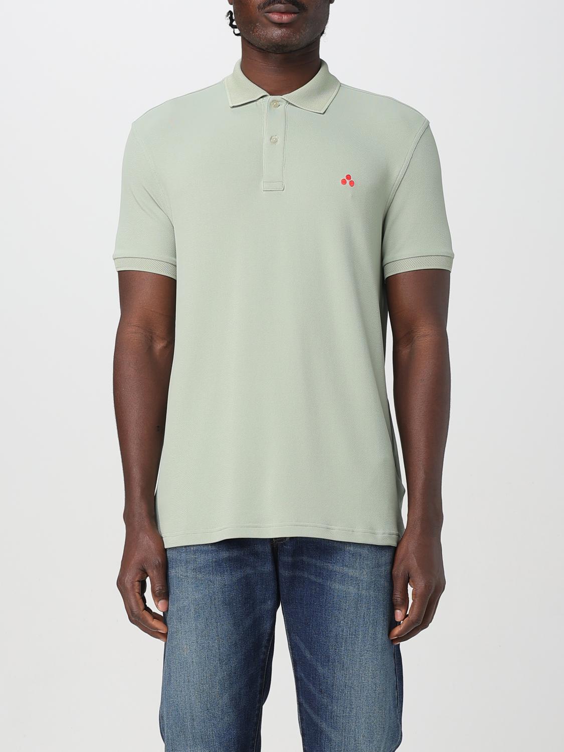 Peuterey Polo Shirt Men Color Green In Grün
