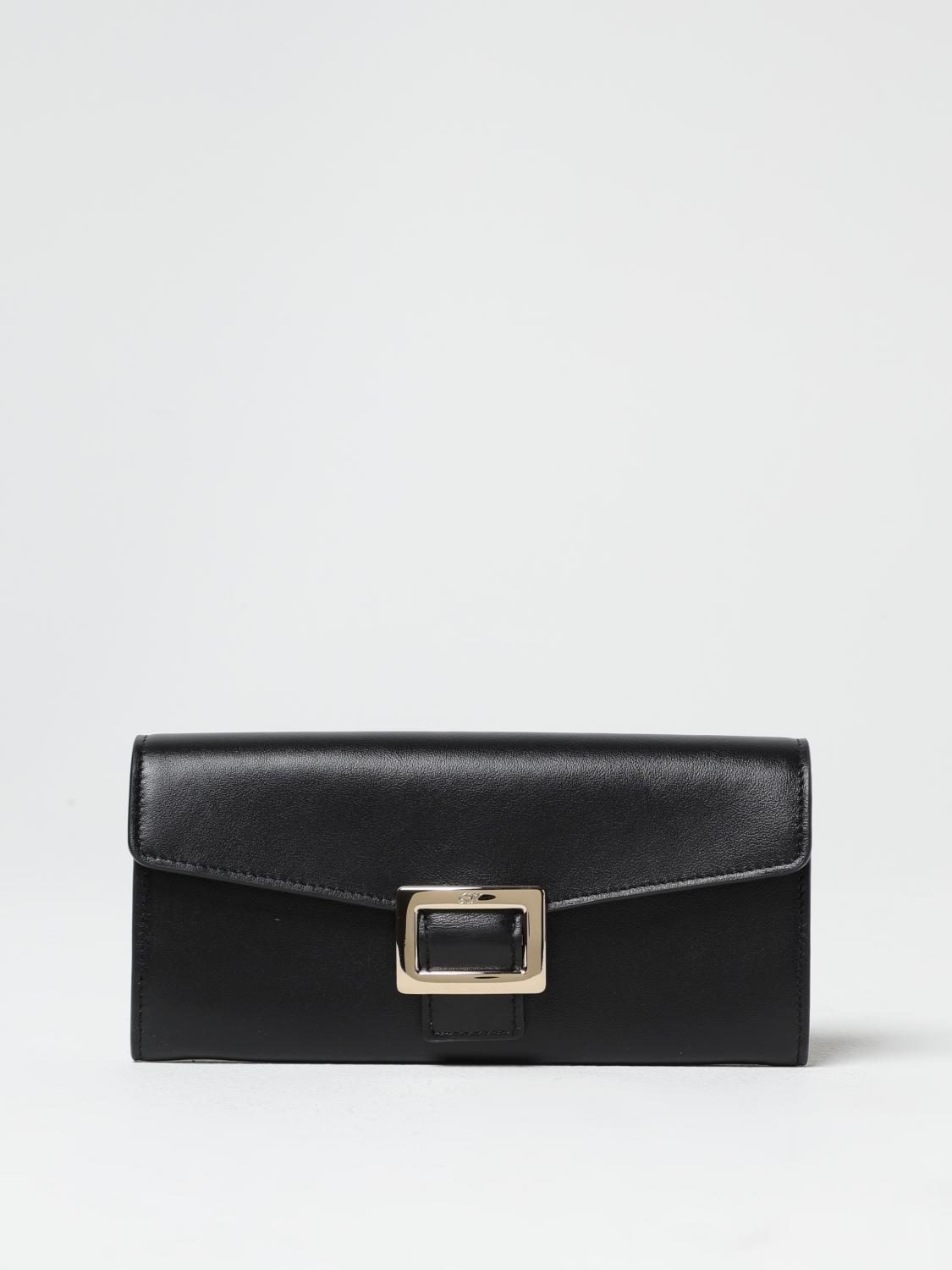 Roger Vivier Belle Vivier Small Wallet In Black