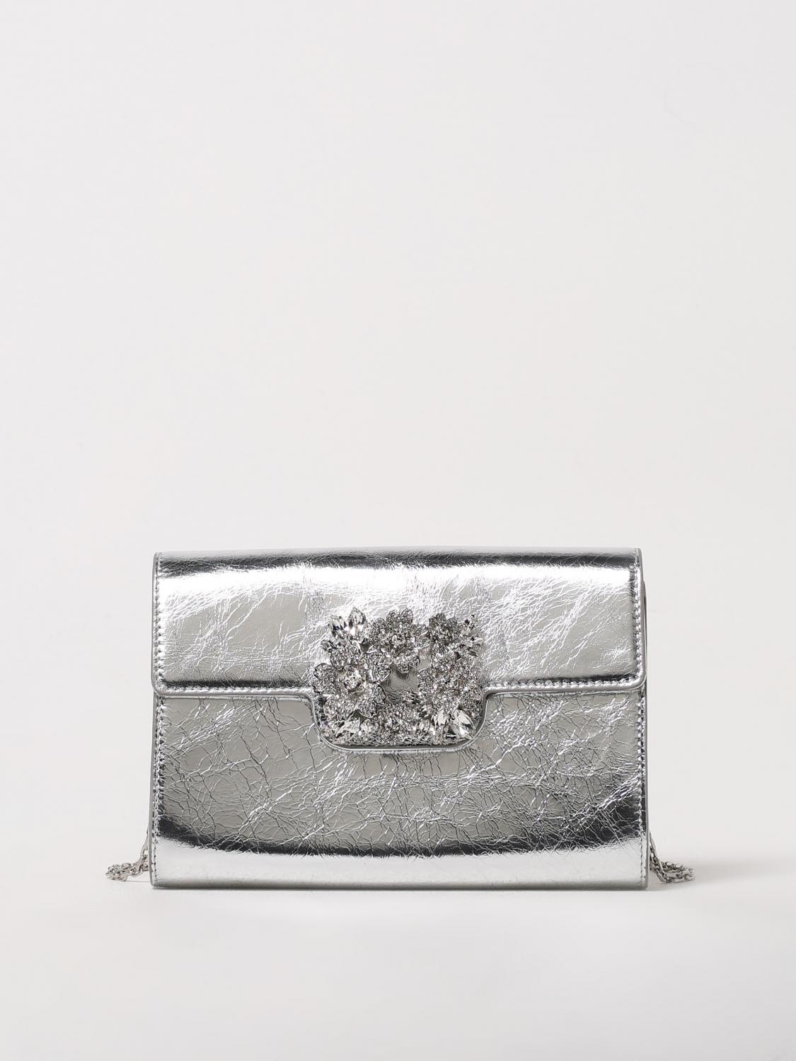 Mini Bag ROGER VIVIER Woman color Silver
