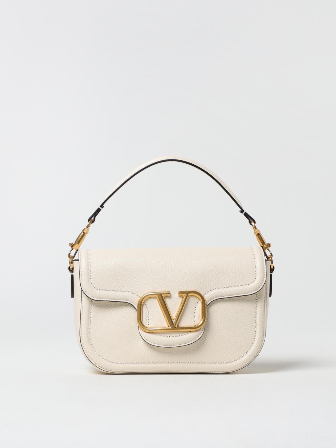 Valentino Alltime Shoulder Bag In White