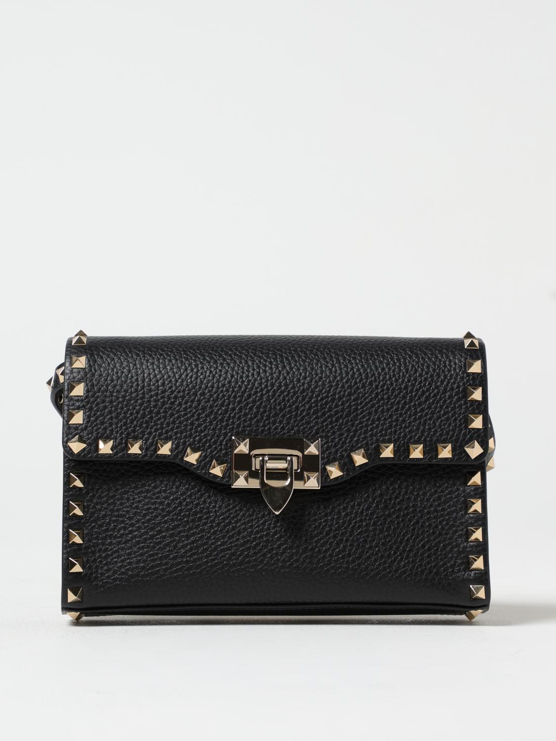 Valentino Shoulder Bag Garavani Woman Color Black In Black